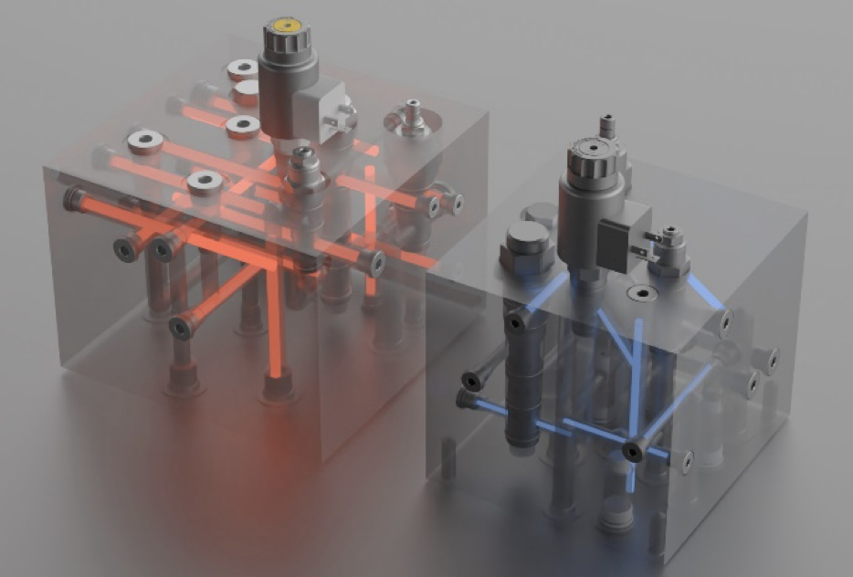 Quick Design Sun Hydraulics - нарисовать гидросхему, спроектировать гидравлический блок